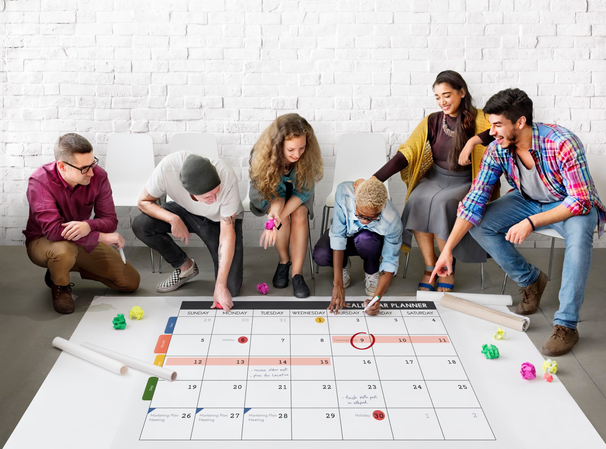 Calendar Planner Organization Management Remind Concept